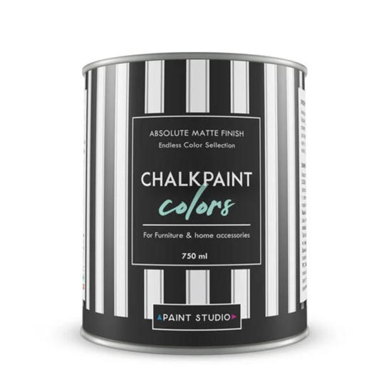Εικόνα της Paint Studio  Chalk Paint COLORS Χρώμα Κιμωλίας Ανοιχτή Βάση P 750ml