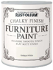 Εικόνα της Rust-Oleum Chalky Finish Furniture Paint Χρώμα Κιμωλίας Επίπλων Antique White Matt