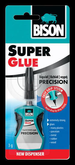 Εικόνα της Bison Υγρή Κόλλα Στιγμής Super Glue Precision 3gr
