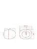 Εικόνα της Viospiral Relax Καπάκι Λεκάνης από Βακελίτη 42.3-43.4x36.5cm Λευκό