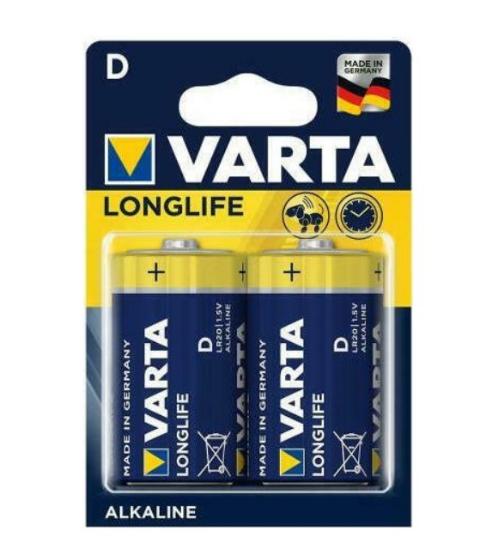 Εικόνα της Varta LongLife Αλκαλικές Μπαταρίες D 1.5V 2τμχ