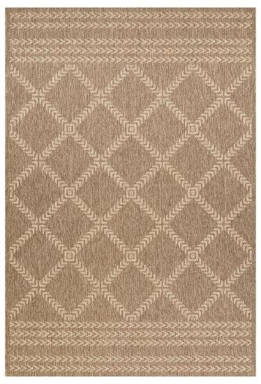 Εικόνα της NewPlan Χαλί Ethnik 2012C Brown/Caramel Beige - 070X140