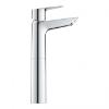 Εικόνα της Grohe Bauedge New XL Αναμεικτική Μπαταρία Νιπτήρα Ψηλή Ασημί