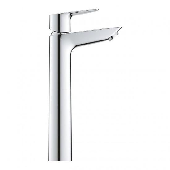 Εικόνα της Grohe Bauedge New XL Αναμεικτική Μπαταρία Νιπτήρα Ψηλή Ασημί