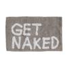 Εικόνα της Estia Τάπετο Μπάνιου Get Naked Βαμβακερό 80x50cm Γκρι