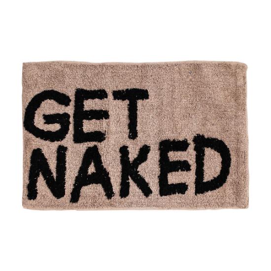 Εικόνα της Estia Τάπετο Μπάνιου Get Naked Βαμβακερό 80x50cm Μπεζ