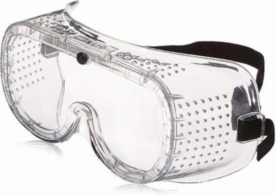 Εικόνα της OEM Γυαλιά Προστασίας από Σκληρό PVC με Πτυσσόμενους Βραχίονες με Διάφανους Φακούς
