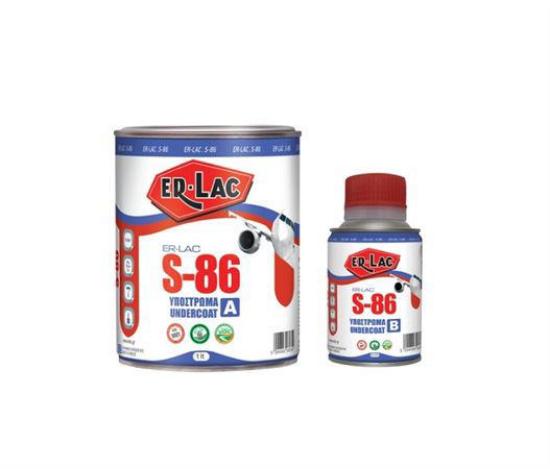 Εικόνα της Er-Lac S-86 Εποξειδικό Υπόστρωμα Λευκό Αστάρι 2 Συστατικών Υψηλής Πρόσφυσης Α+Β