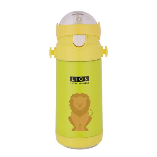 Εικόνα της Estia Θερμός Παιδικό Jungle Ανοξείδωτο 350ml Lion Pear Green