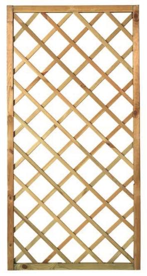 Εικόνα της NewPlan Καφασωτό 1352 Ρόμβος 12x12 Π90xΥ180cm
