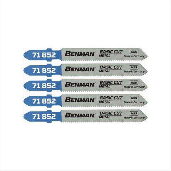 Εικόνα της Benman T118A Πριονόλαμες 21TPI για Μέταλλο 75mm 5τμχ