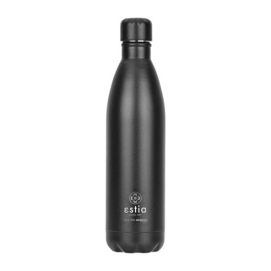 Εικόνα της Estia Θερμός Flask Lite Save the Aegean 750ml Midnight Black