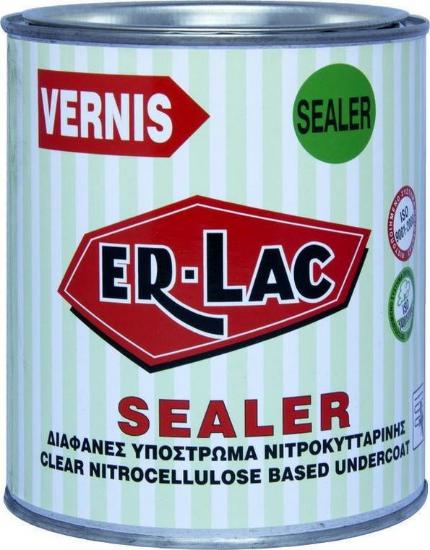 Εικόνα της Er-Lac Sealer Νίτρου 1kg Διαφανές Yπόστρωμα Nιτροκυτταρίνης ενός Συστατικού