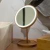 Εικόνα της Estia Καθρέφτης Επιτραπέζιος Bamboo Essentials με LED Φωτισμό 18x18x30cm