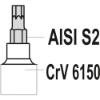 Εικόνα της Καρυδάκια σετ 12ΤΜΧ 1/4-3/8 CR-V YT-04332