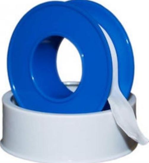 Εικόνα της Οxyflon Τεφλόν Ταινία Άσπρο-Μπλε Υψηλής Πυκνότητας (12 mm Χ12 mt Χ 0,1 mm Χ1,9 gr/cm3)