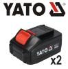 Εικόνα της Yato Δραπανοκατσάβιδο Μπαταρίας18V Brushless 75Nm 2X3Ah YT-82791