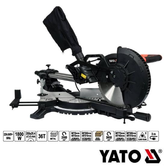 Εικόνα της Yato Δισκοπρίονο Ράντιαλ 1800W/255mm 2 Ταχυτήτων YT-82174