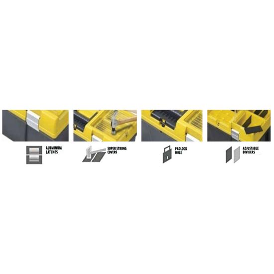 Εικόνα της PATROL Εργαλειοθήκη Semi Profi Carbo 12+20''