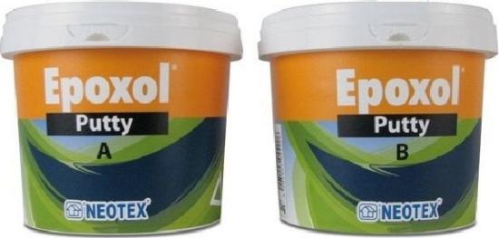 Εικόνα της Neotex Epoxol Putty (στόκος) Γενικής Χρήσης για Επισκευές και Συγκολλήσεις Α+Β 1kg