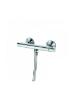 Εικόνα της Karag Thermostatic Στήλη Ντουζ με Μπαταρία 70cm INOX