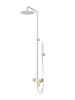 Εικόνα της Karag Andare Στήλη Ντουζ 136cm Bianco-Bronze