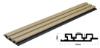 Εικόνα της NewPlan WPC PANEL 2ης Γενιάς με 3D Πηχάκια 25/147.5mm LIGHT OAK 5550