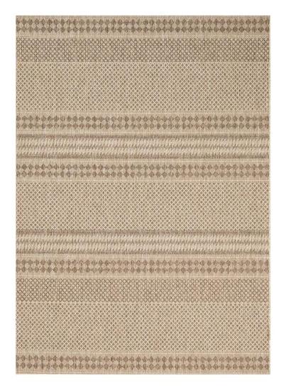 Εικόνα της NewPlan Χαλί Ethnik 202668C Brown/Caramel Beige - 070X140