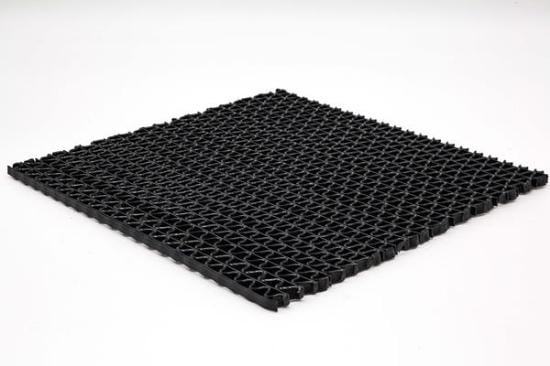 Εικόνα της NewPlan Πλαστικό Δάπεδο Antislip Mat 8mm Black 1,20μέτρα  (τετραγωνικό)