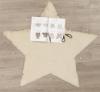 Εικόνα της NewPlan Χαλί Puffy FC3B Beige Star Antislip - 120X120