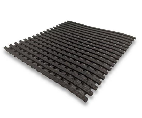 Εικόνα της WonderFloor Πλαστικό Δάπεδο Σχάρα Anti-Slip Mat 10mm Grey 1.17μέτρα  (τετραγωνικό)