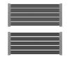 Εικόνα της NewPlan WPC Περίφραξης 20/110mm D.GREY 50