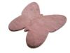 Εικόνα της NewPlan Χαλί Puffy JM7 Dark Pink Butterfly Antislip - 120X120B