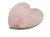 Εικόνα της NewPlan Χαλί Puffy FC19 Pink Heart Antislip - 120X120Η