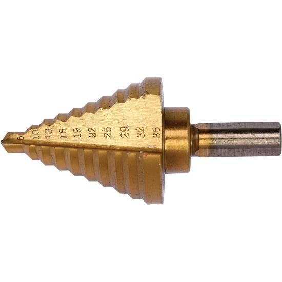 Εικόνα της Yato Τρυπάνι Κωνικό Τιτανίου 6-35mm YT-44739