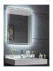 Εικόνα της Gloria Linate Ορθογώνιος Καθρέπτης Μπάνιου Led 90x70cm 77-9158