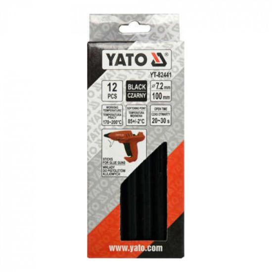 Εικόνα της Yato Θερμοκόλλες-Θερμοσιλικόνες 7,2mm 12τμχ σε Διάφορα Χρώματα