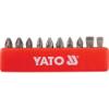 Εικόνα της Yato Σετ 10 Μύτες Κατσαβιδιού L25mm YT-0482