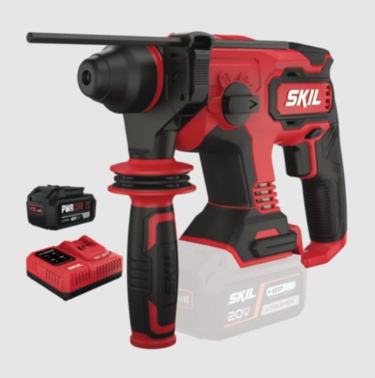 Εικόνα της Skil Περιστροφικό πιστολέτο 20V 3850CA με Ταχυφορτιστή 6,0Ah και με Μπαταρία 4,0Ah