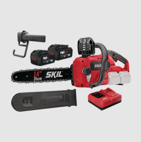 Εικόνα της Skil 0540CA Αλυσοπρίονο Μπαταρίας με 2 Μπαταρίες 5,0Ah και Ταχυφορτιστή 6,0Α