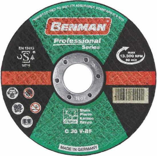 Εικόνα της Benman Δίσκος Κοπής Πέτρας Professional 230mm 74293 1τμχ
