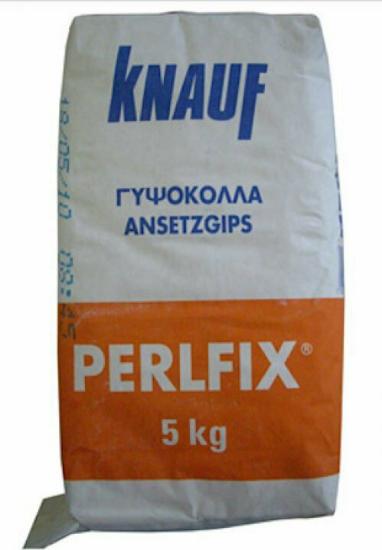 Εικόνα της Knauf Perflix Κόλλα Γύψου Λευκή 5Kg