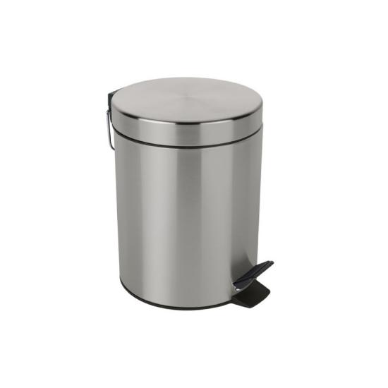 Εικόνα της Spirella Sydney Μεταλλικό Χαρτοδοχείο 5lt - 16396 Brushed Φ20x27cm