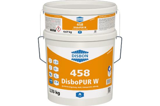 Εικόνα της Caparol Disbopur 458 PU-AquaSiegel Πολυουρεθανικό Βερνίκι Δαπέδων Δύο Συστατικών Νερού Ματ