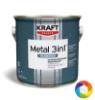 Εικόνα της Kraft Βερνικόχρωμα Διαλύτου Metal 3IN1 2,5lt Hammered Σφυρήλατο