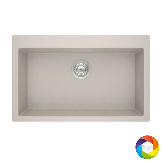 Εικόνα της Sanitec Classic 333 79X50CM GRANITE Υποκαθήμενος