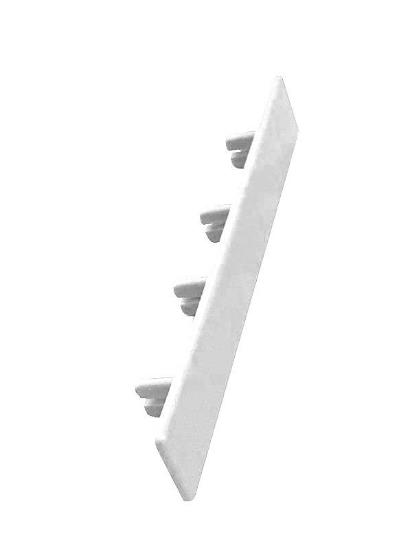 Εικόνα της NewPlan Τάπα Πλαστική Για Deck Δαπέδου Φ12 40130 White