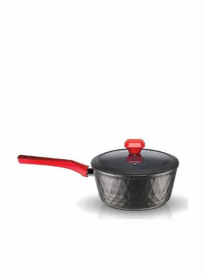 Εικόνα της Pyramis Red Diamond Κατσαρολάκι Γάλακτος από Αλουμίνιο με Αντικολλητική Επίστρωση 2lt / 18cm
