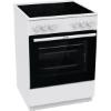 Εικόνα της Gorenje GEC6A41WC Κουζίνα 71lt με Κεραμικές Εστίες Π60εκ. Λευκή