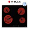 Εικόνα της Pyramis PHC61510IFB Κεραμική Εστία Αυτόνομη Inox 58x51εκ.